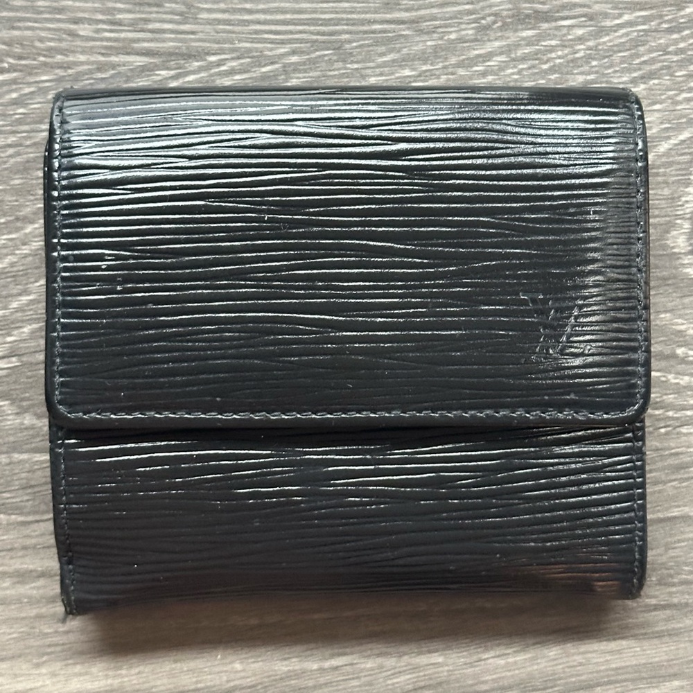 Louis Vuitton Elise Epi Leather Trifold Wallet